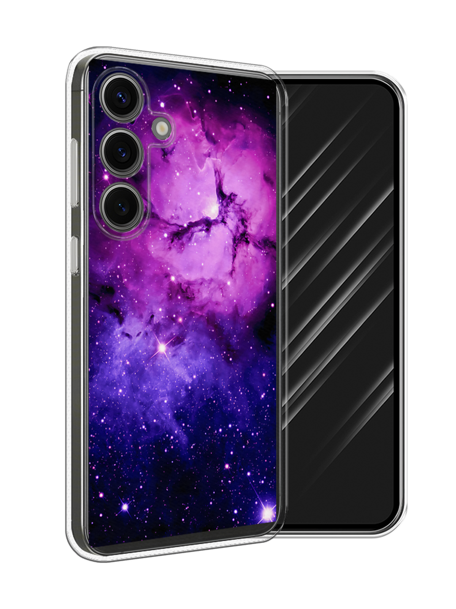 

Чехол Awog на Samsung Galaxy S25 "Космос 18", Фиолетовый;черный;белый, 2110350-1