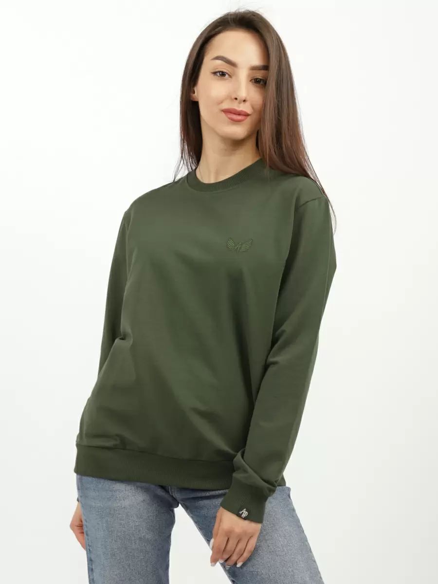 

Свитшот женский A passion play SQ72146 хаки M, SQ72146