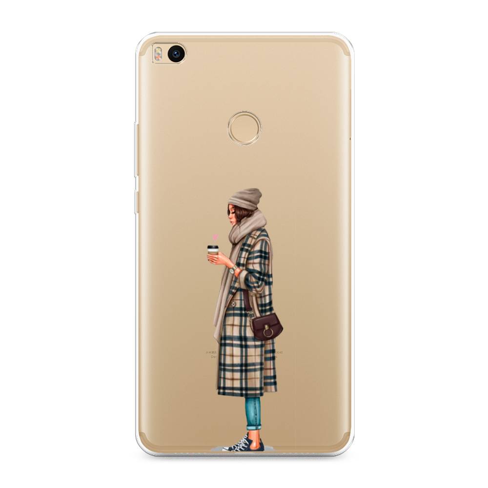 

Чехол на Xiaomi Mi Max 2 "Утренний кофе", Коричневый;бежевый, 32150-6