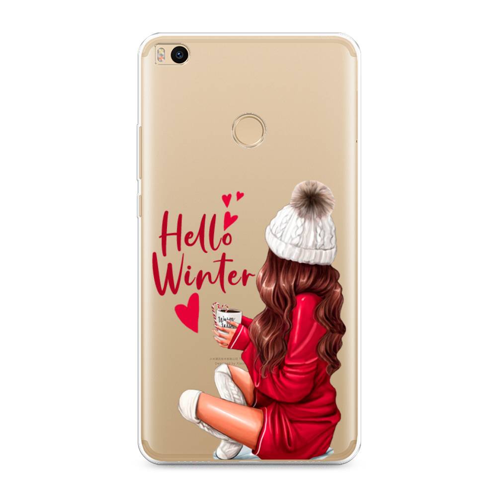 

Чехол на Xiaomi Mi Max 2 "Hello winter", Красный;белый;коричневый, 32150-5