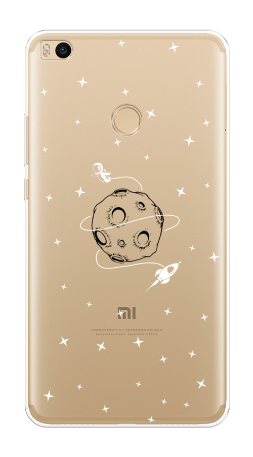 

Чехол на Xiaomi Mi Max 2 "Полет вокруг луны", Белый;серый;черный, 32150-2