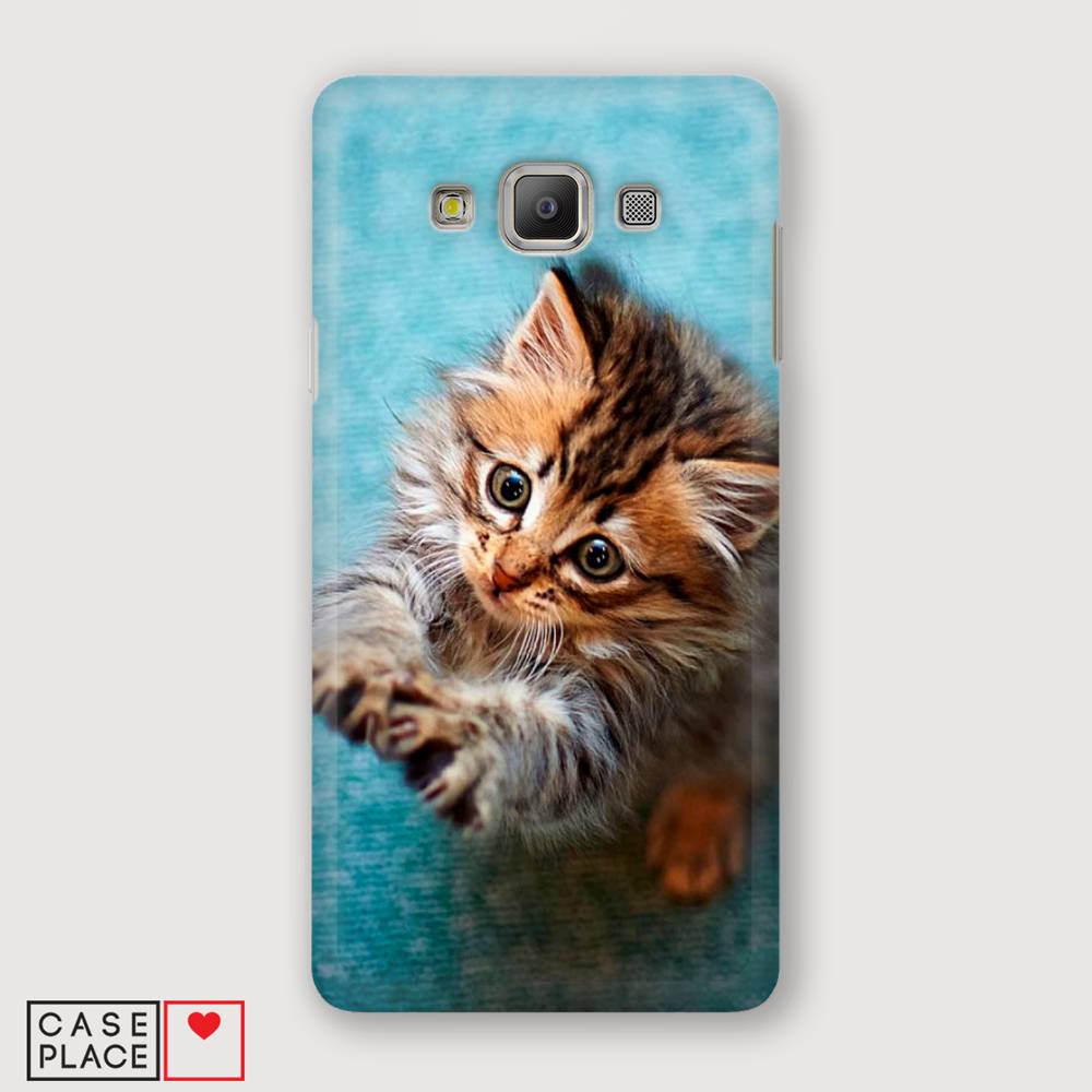 

Чехол Awog "Котенок просит есть" для Samsung Galaxy A7, 20720-1