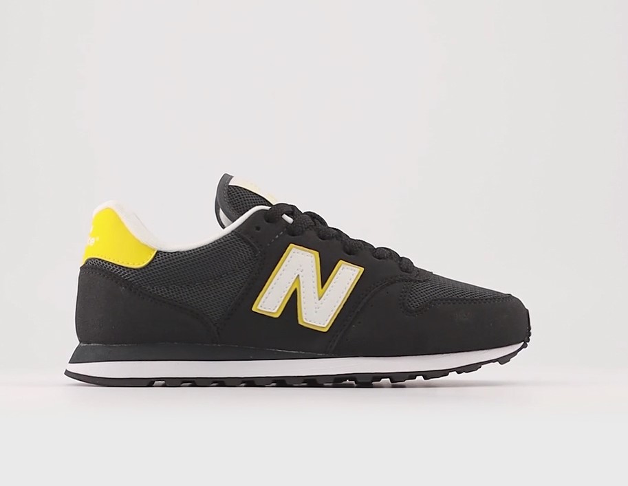 

Кроссовки женские New Balance 500 черные 8.5 US, Черный, 500