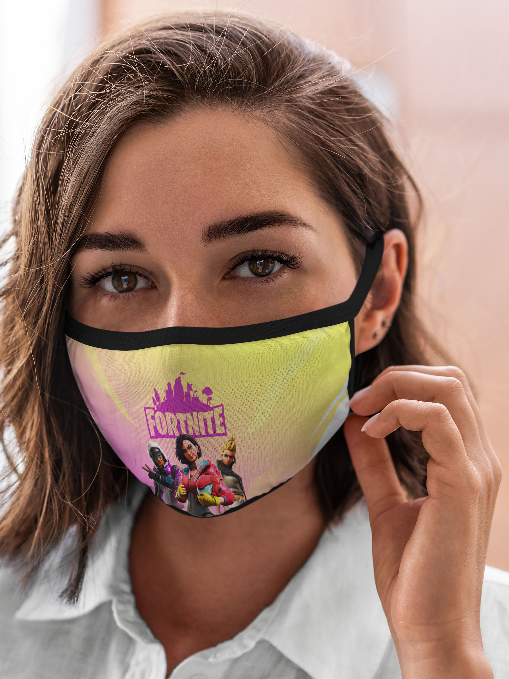 

Многоразовая маска унисекс Burnettie Fortnite Squad, Разноцветный, Fortnite Squad