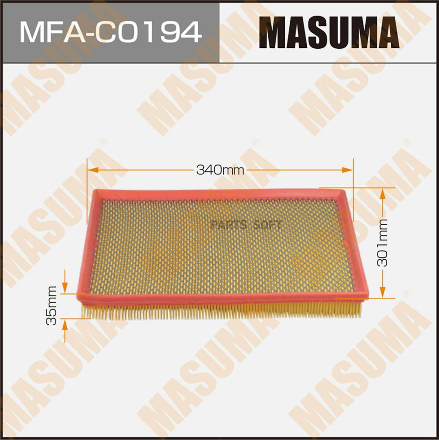 

Воздушный Фильтр Masuma MFAC0194