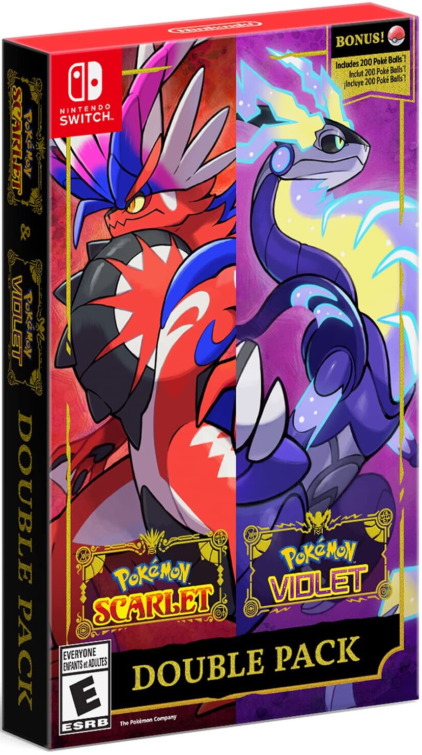 фото Pokemon scarlet and pokemon violet double pack (nintendo switch)