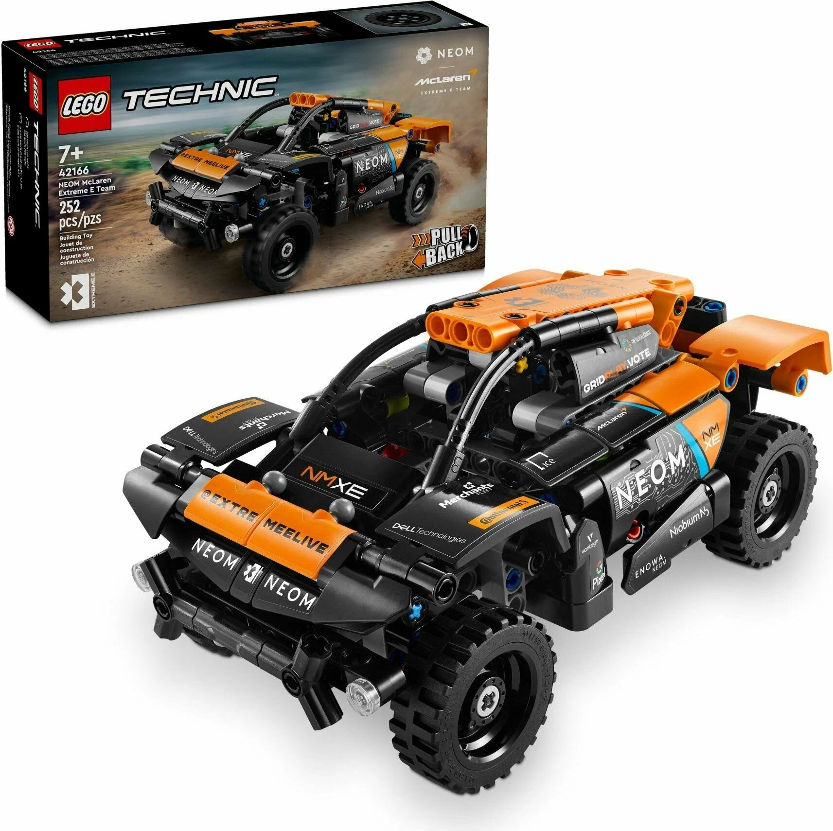 Конструктор LEGO Technic 42166 Гоночный автомобиль NEOM McLaren Extreme E Дания