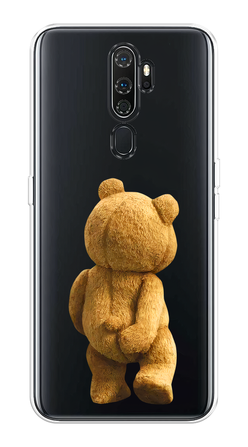 

Чехол на Oppo A5/A9 2020 "Медвежья спина", Коричневый;прозрачный, 251350-1