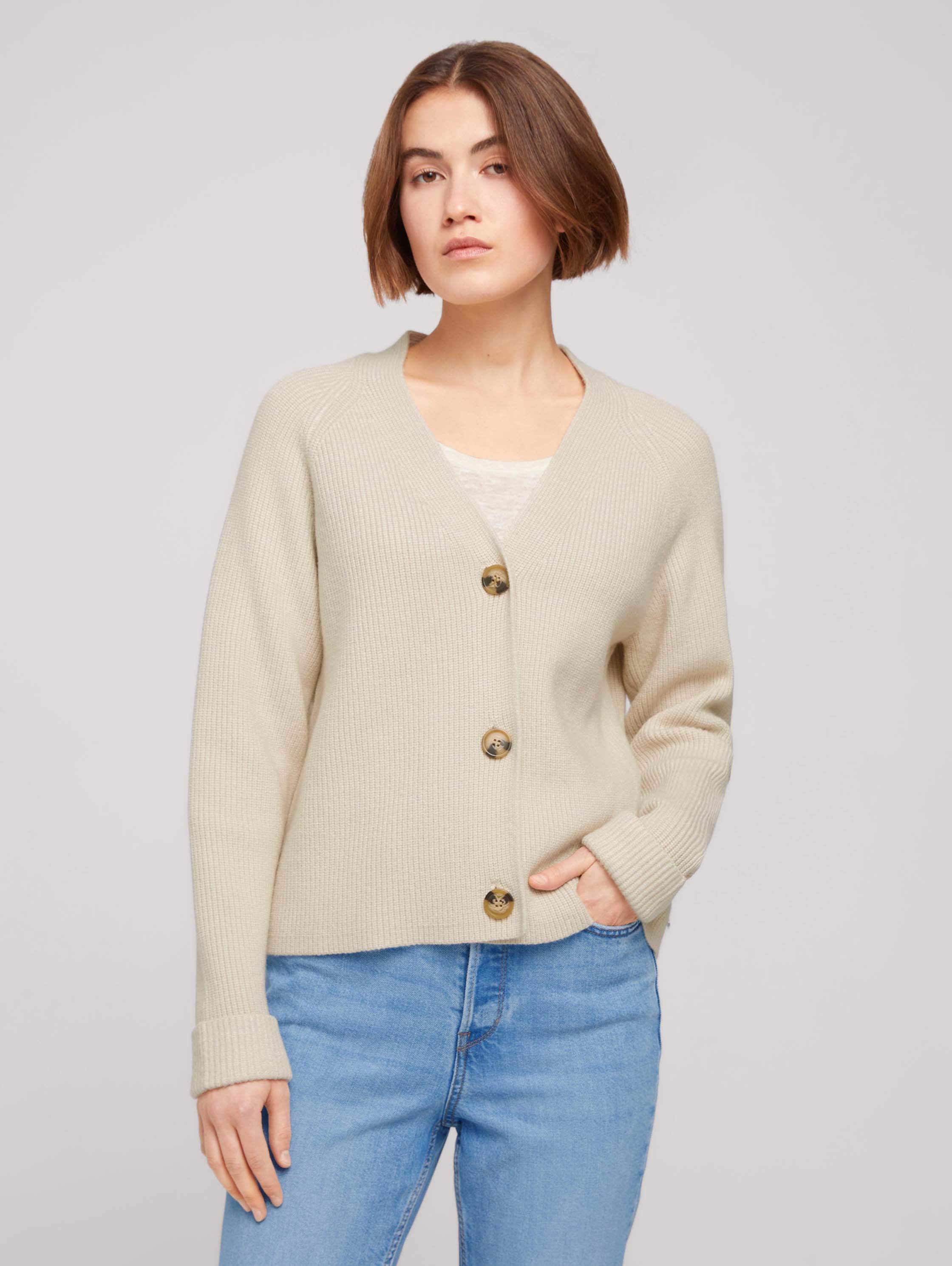 

Кардиган женский TOM TAILOR 1032041 бежевый XS, 1032041
