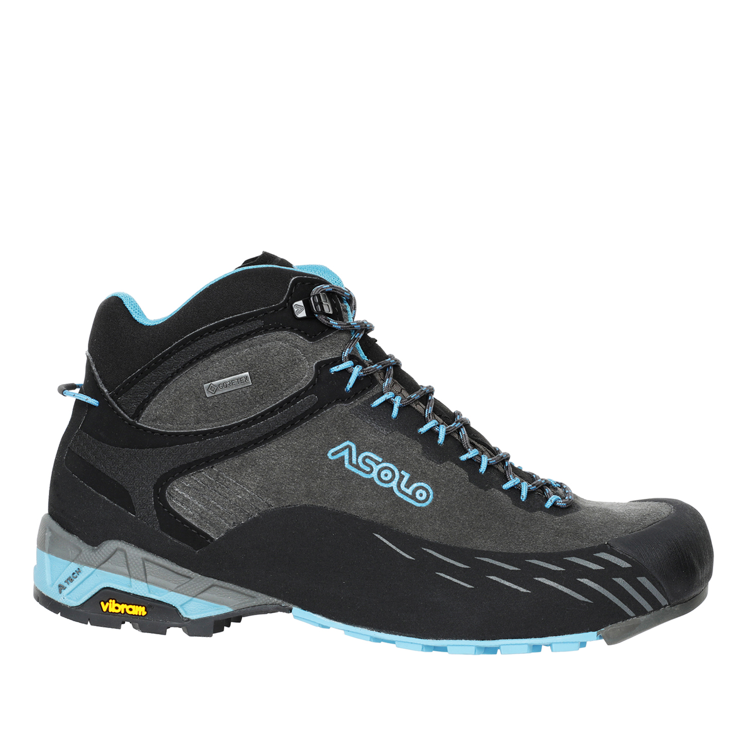 

Ботинки Asolo Eldo Mid LTH GV, graphite/blue moon, 5.5 UK, Серый;голубой, Eldo Mid LTH GV