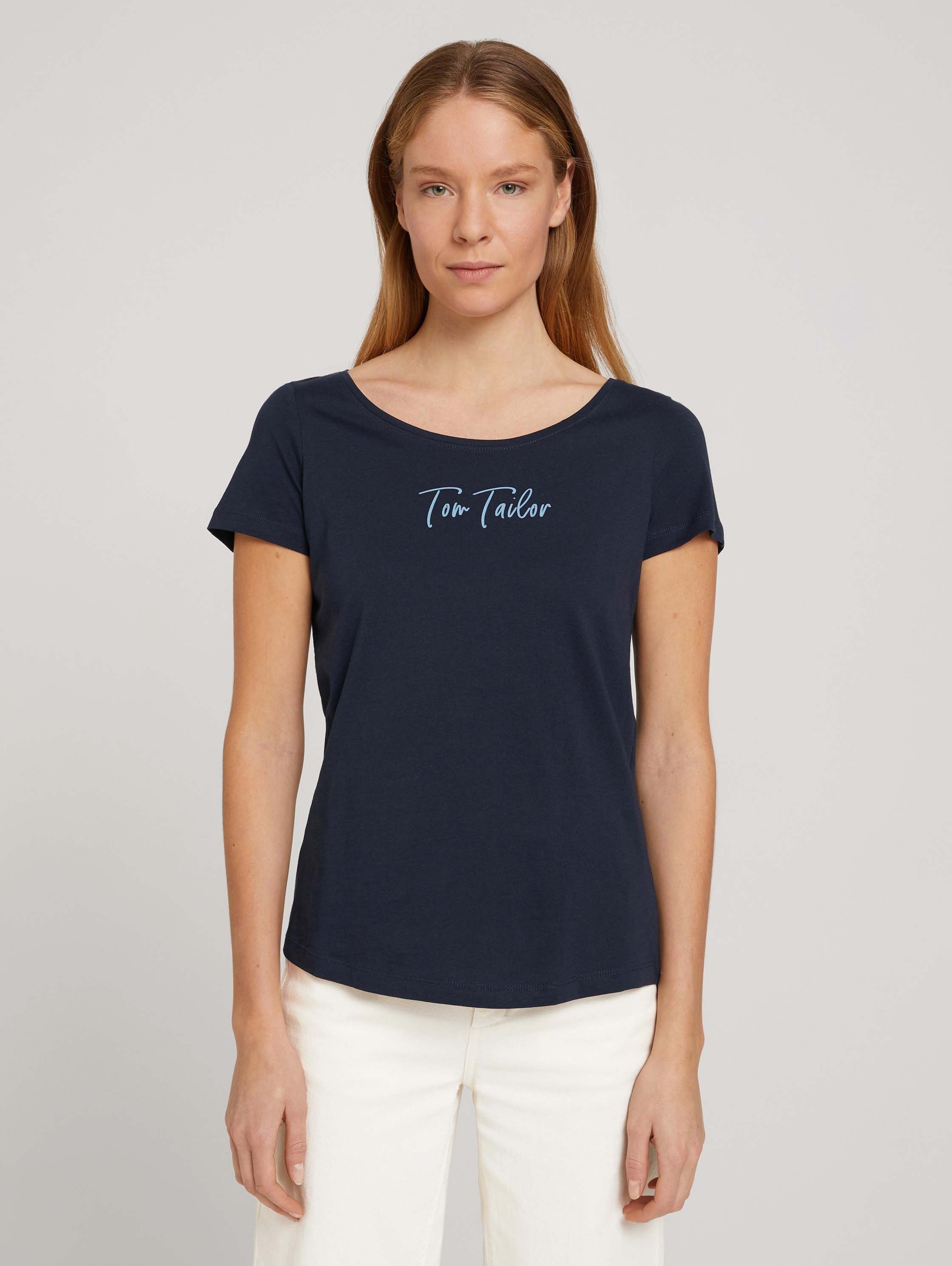 

Футболка женская TOM TAILOR 1031247 синяя XS, Синий, 1031247