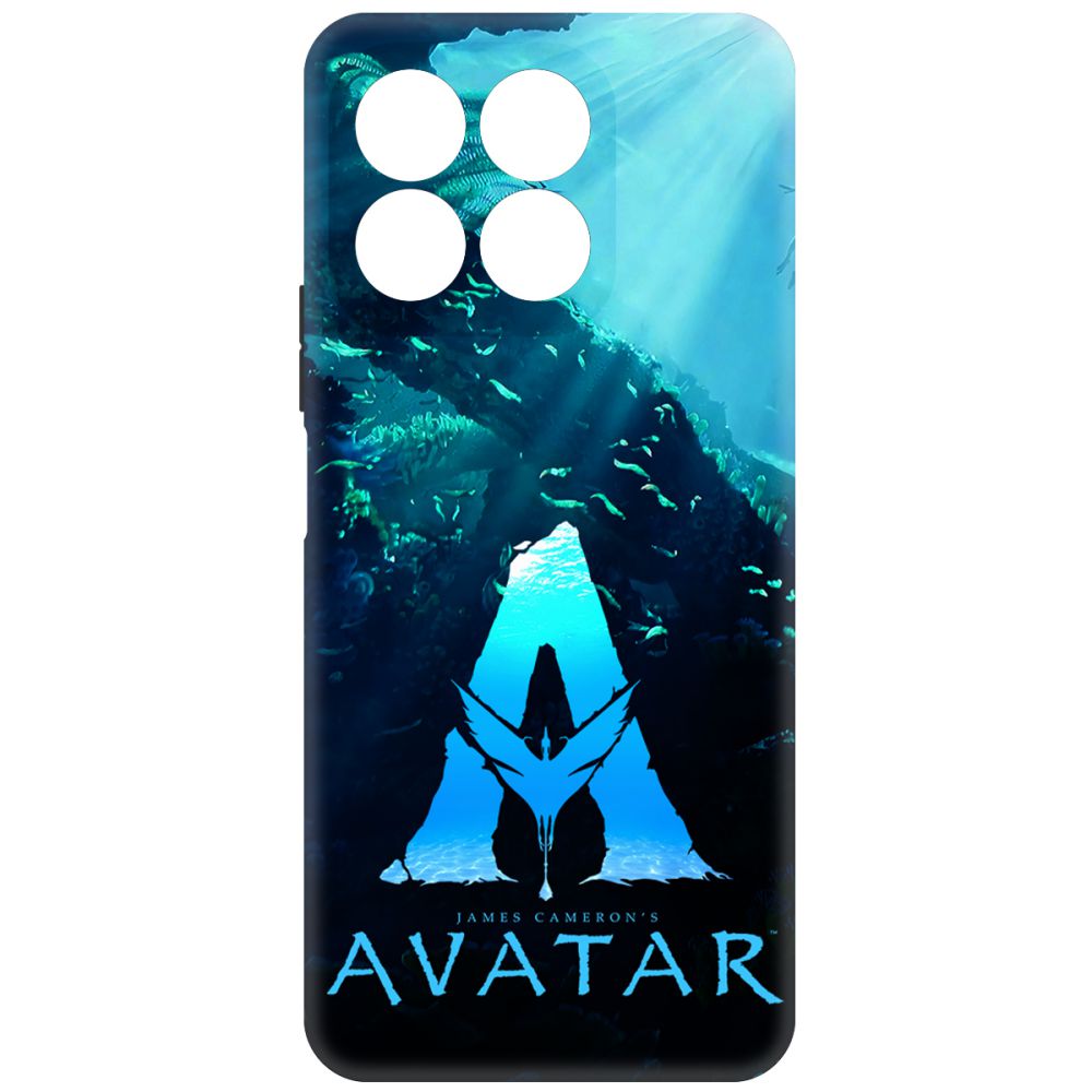 

Чехол-накладка Krutoff Soft Case Аватар - Цветное лого для Honor X8b черный
