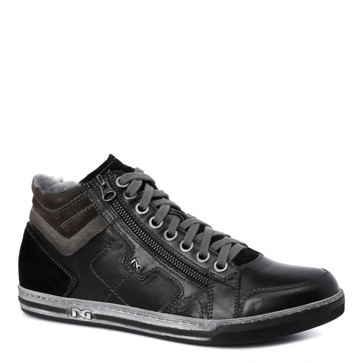 

Кеды мужские Nero Giardini A302271U черные 42 EU