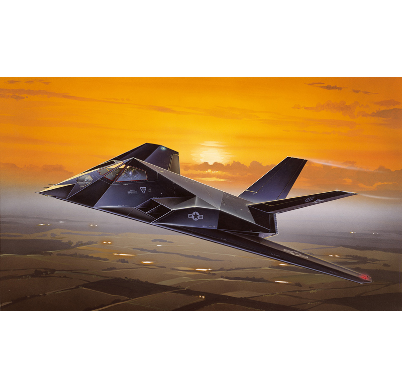 

Сборная модель Italeri 1/72 Самолет F-117A Nighthawk 0189