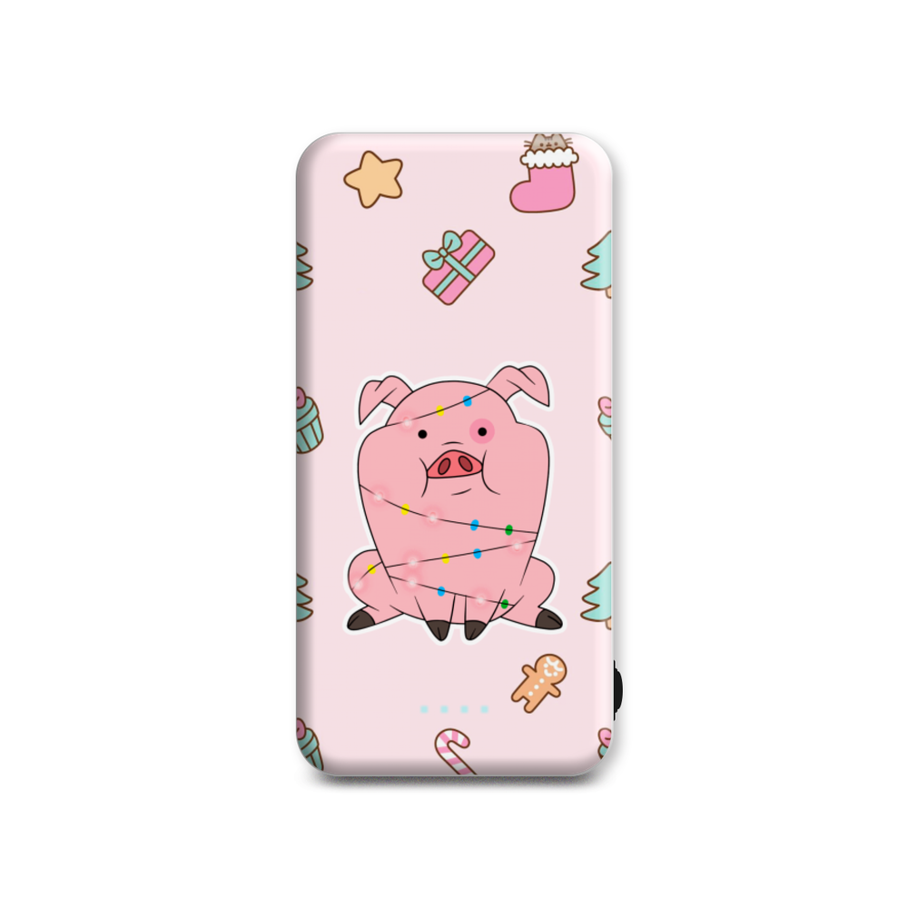 

Внешний аккумулятор Case Place AC10-210-5 10000 мА/ч розовый, зеленый (AC102109R61809), AC10-210-5