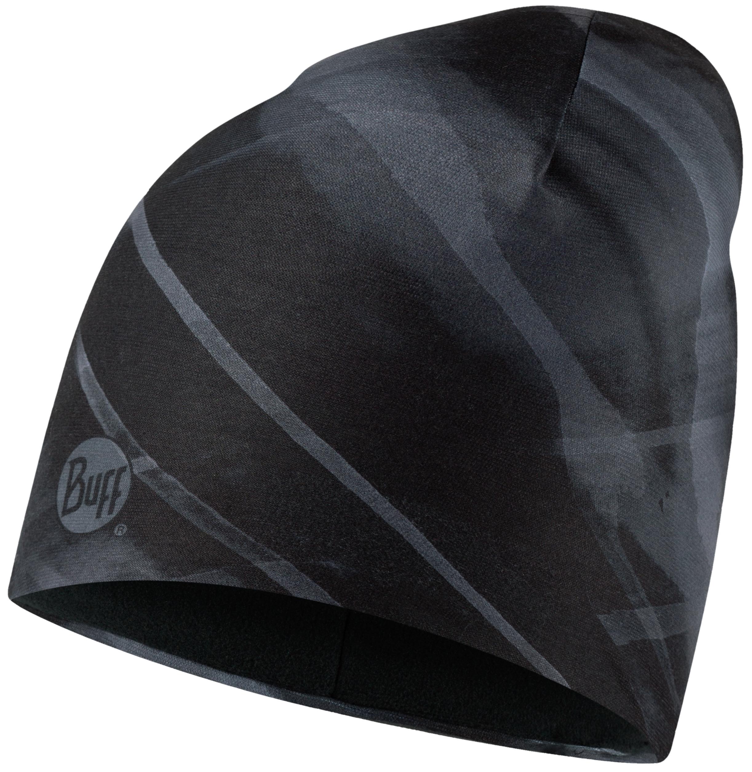 

Шапка Buff Microfiber & Polar Hat Raft Black, Черный;серый, Microfiber And Polar