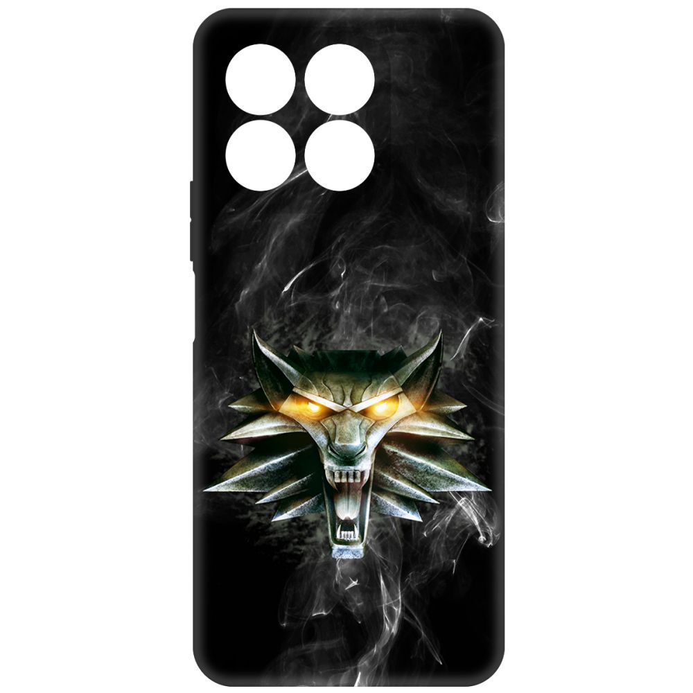 

Чехол-накладка Krutoff Soft Case Ведьмак. Школа Волка для Honor X8b черный