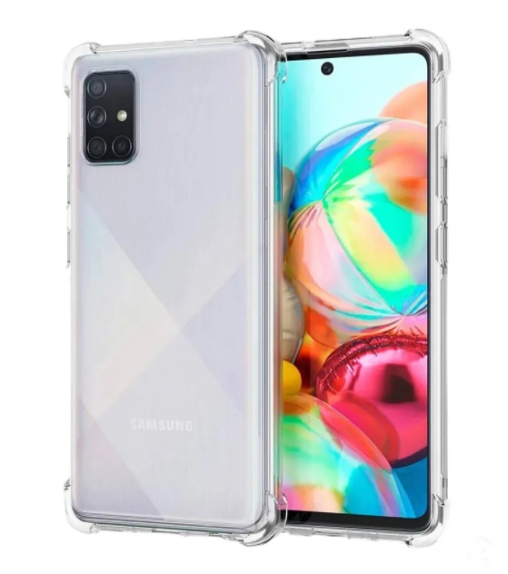 

Чехол силиконовый для Samsung Galaxy A52 (4G/5G)/A52S, усиленные края, X-Case, Прозрачный