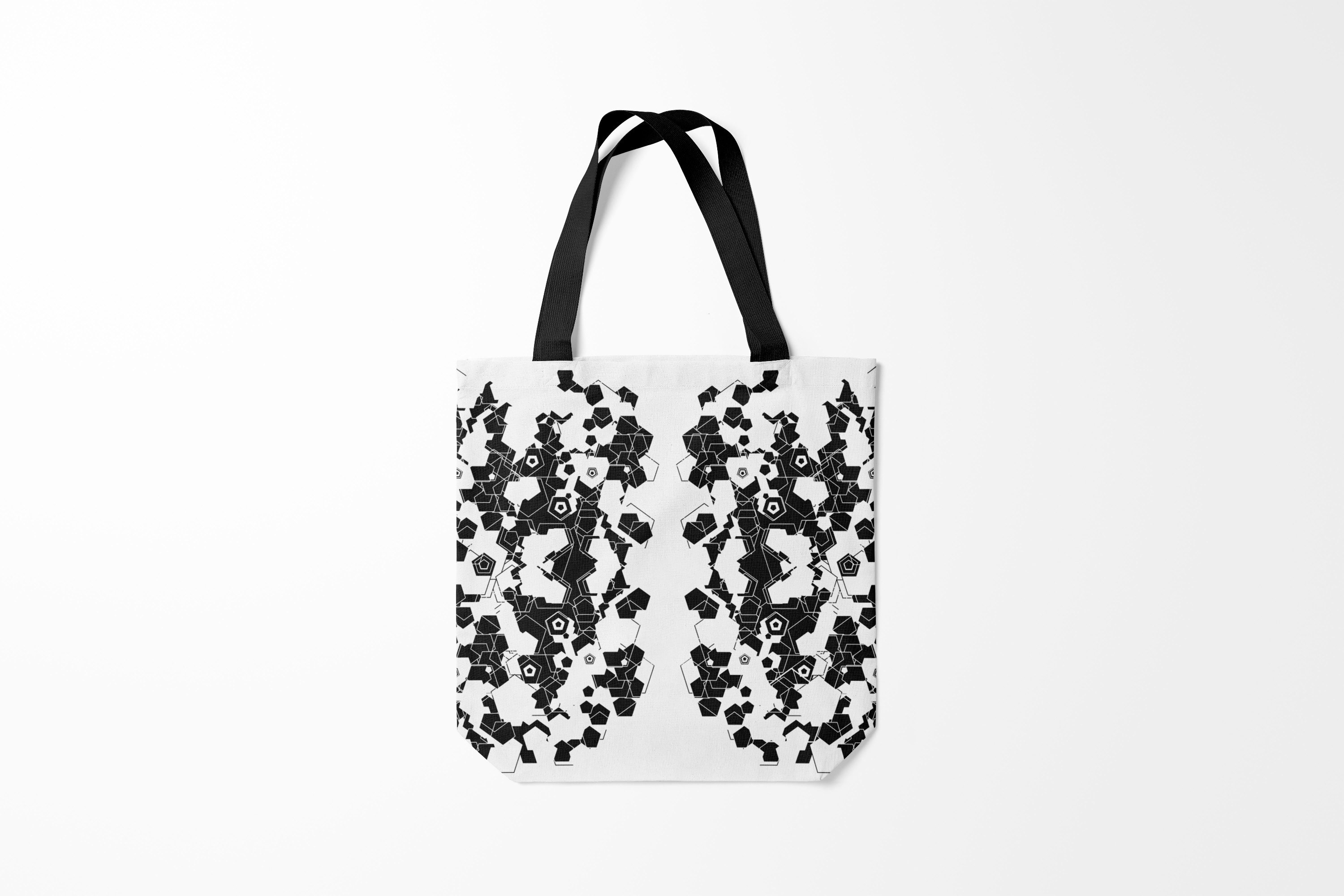 

Сумка шoппер унисекс Burnettie Геометрия пятиугольники абстракция, разноцветный, Геометрия пятиугольники абстракция