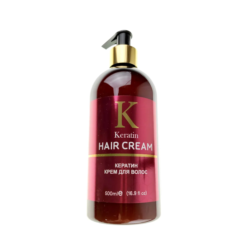 Крем для волос Rain Keratine Hair Cream с кератином 500 мл ecocraft маска для восстановления волос аромат дождя rain fragrance natural hair mask