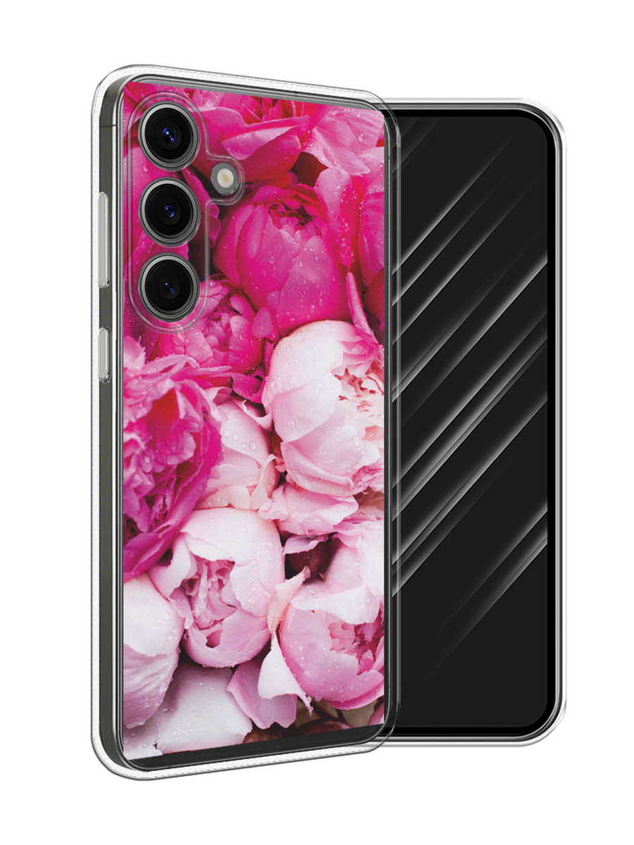 

Чехол Awog на Samsung Galaxy S25 "Пионы розово-белые", Белый;розовый, 2110350-1