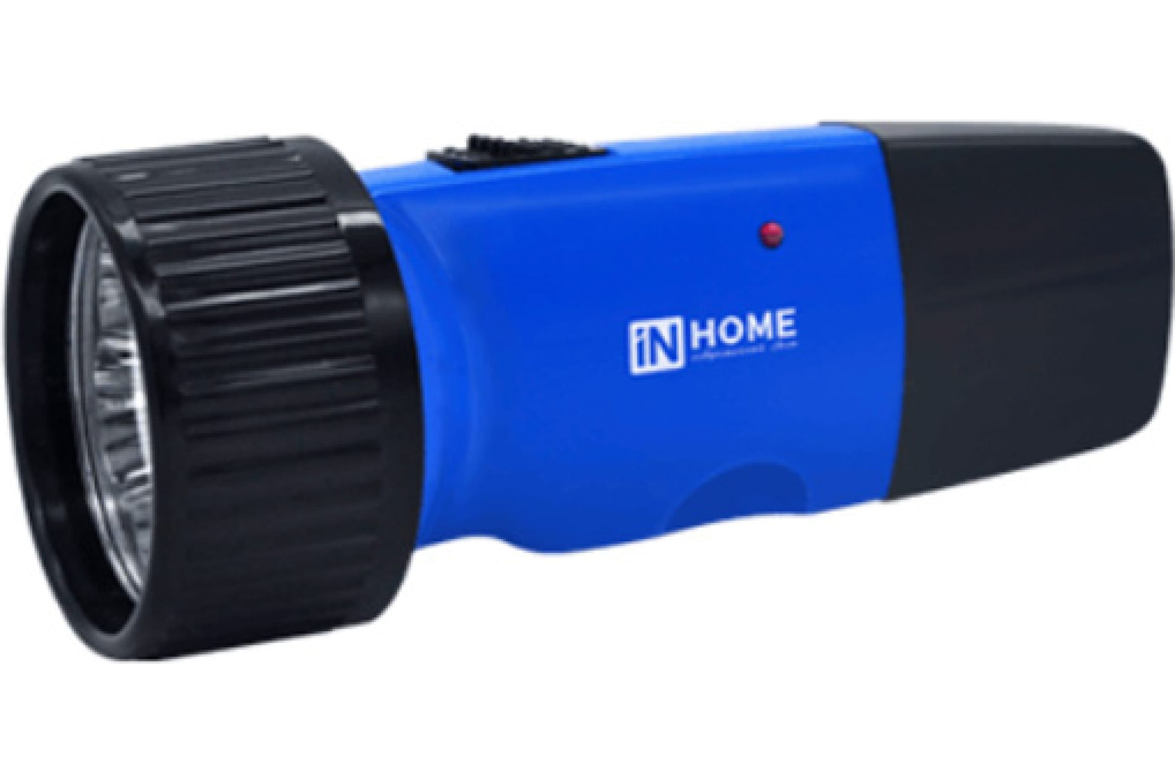 

IN HOME Фонарь руч аккум MLA 01-C 5LED 120Lm 6ч 2 реж, з/у 230В СИНИЙ 4690612031743