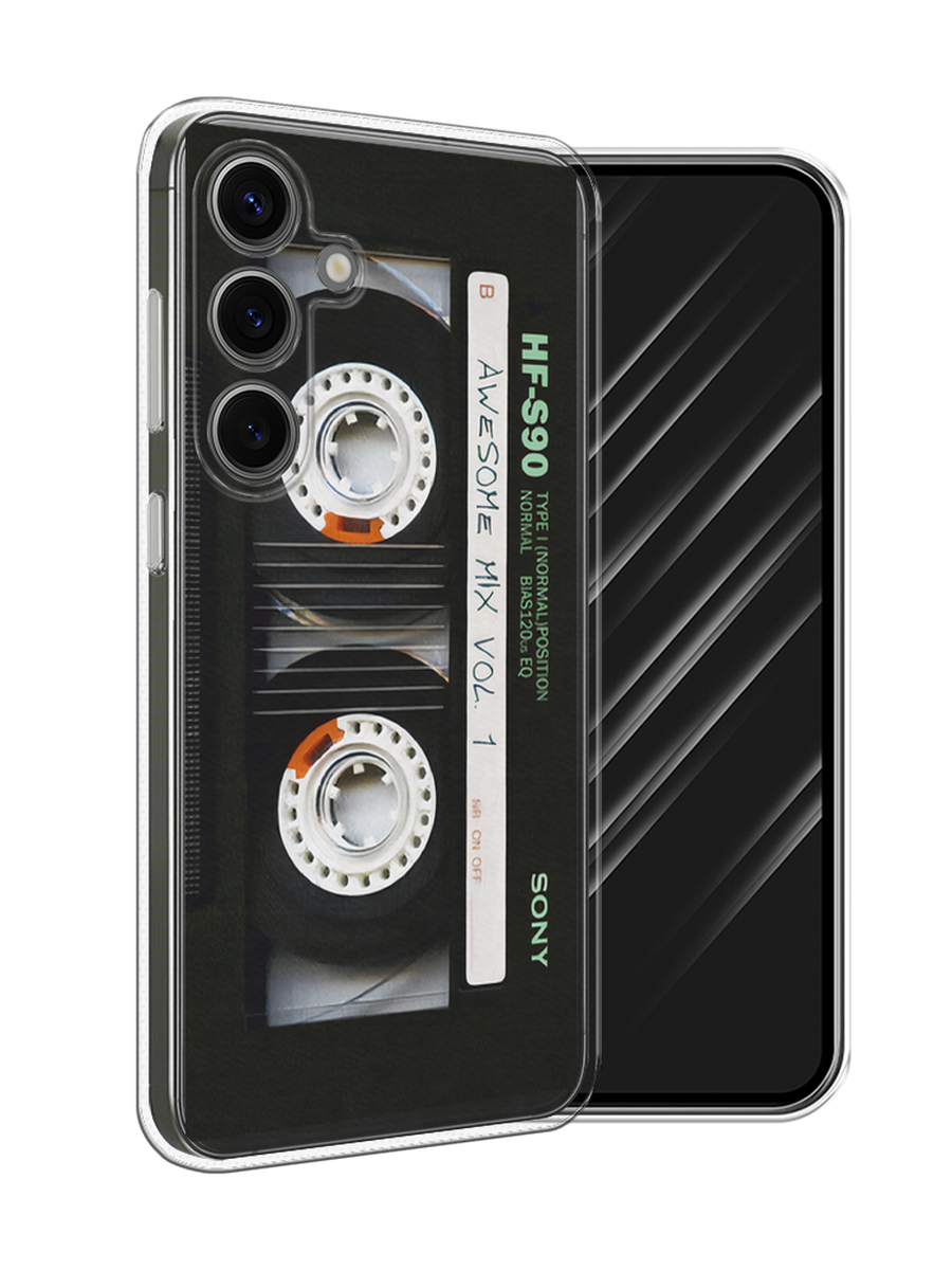 

Чехол Awog на Samsung Galaxy S25 "Кассета", Черный, 2110350-1
