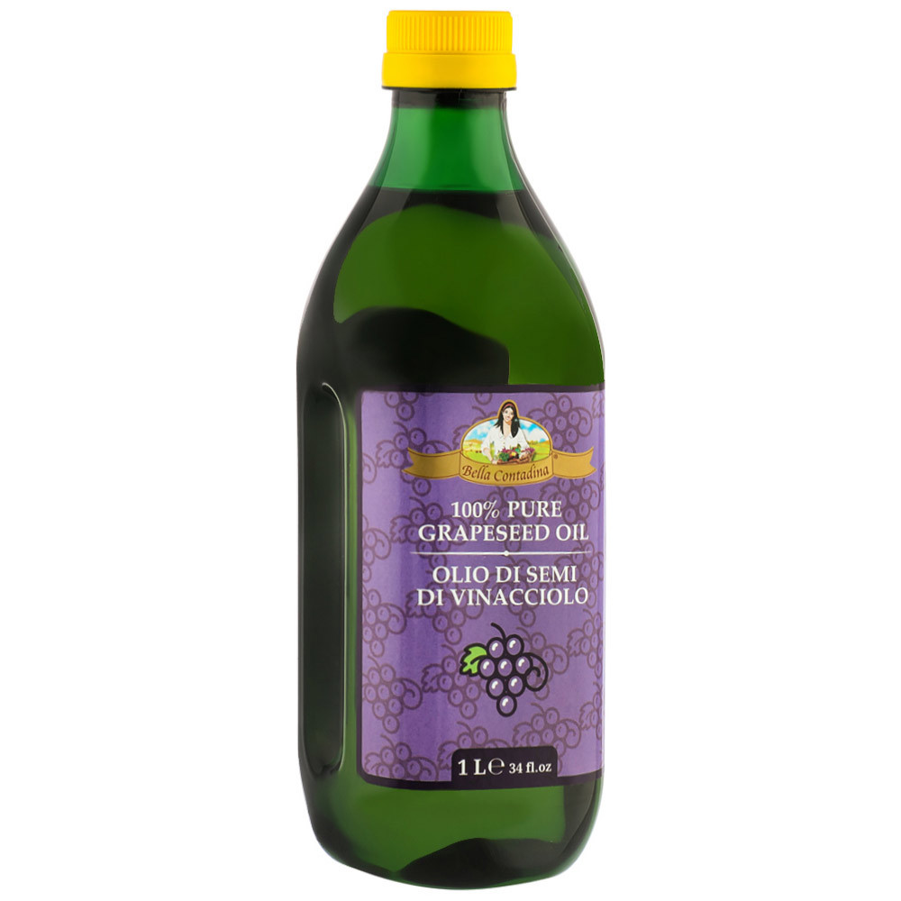 фото Масло bella contadina grapeseed oil из виноградных косточек рафинированное 1 л