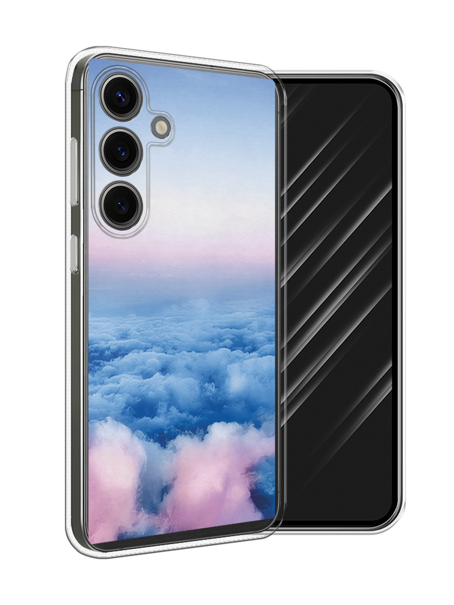

Чехол Awog на Samsung Galaxy S25 "Облака", Голубой;розовый;бирюзовый, 2110350-1