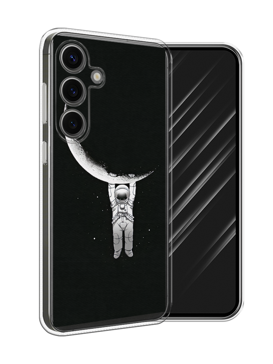 

Чехол Awog на Samsung Galaxy S25 "Космонавт", Белый;черный, 2110350-1