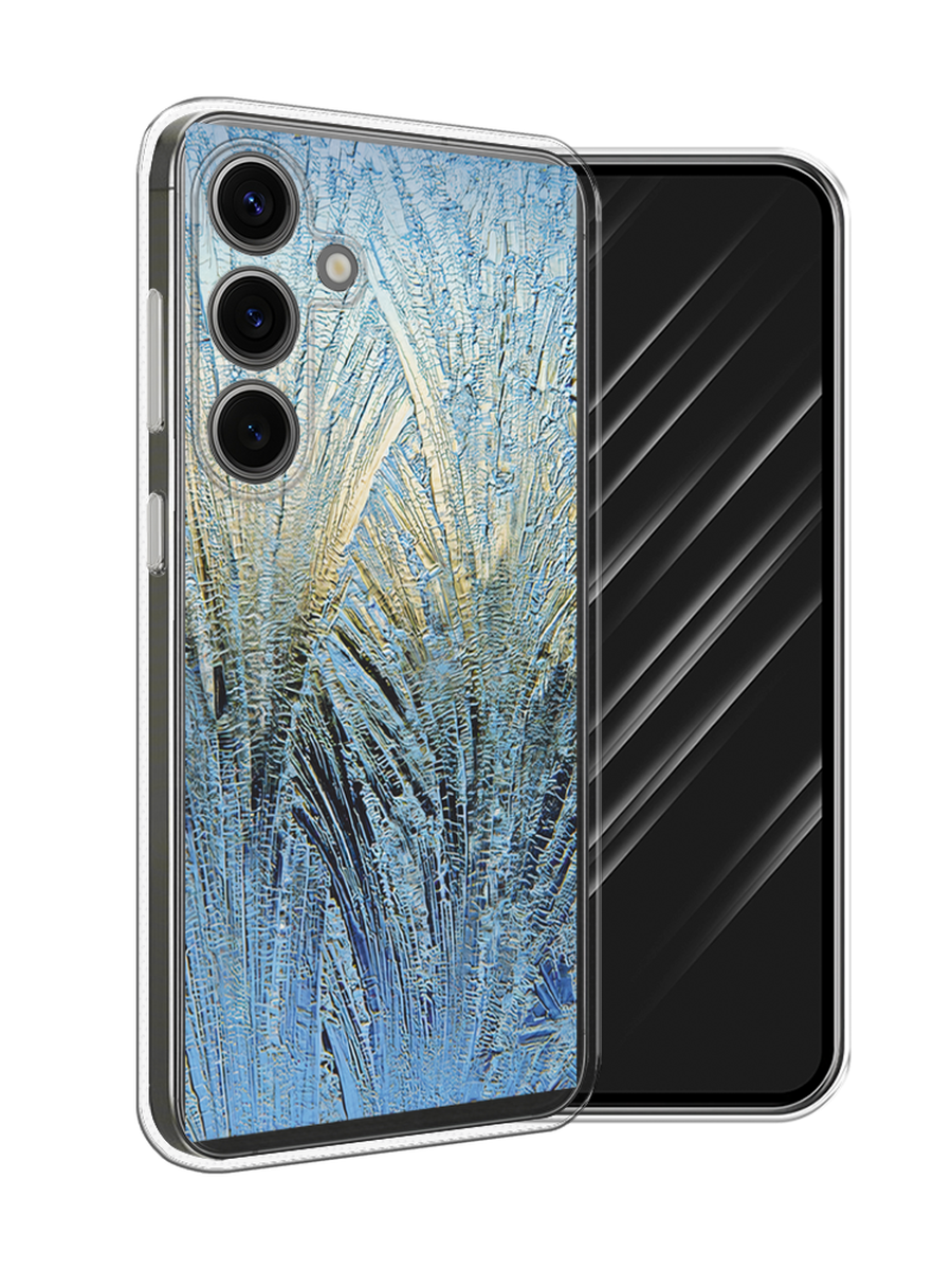 

Чехол Awog на Samsung Galaxy S25 "Лёд", Голубой, 2110350-1