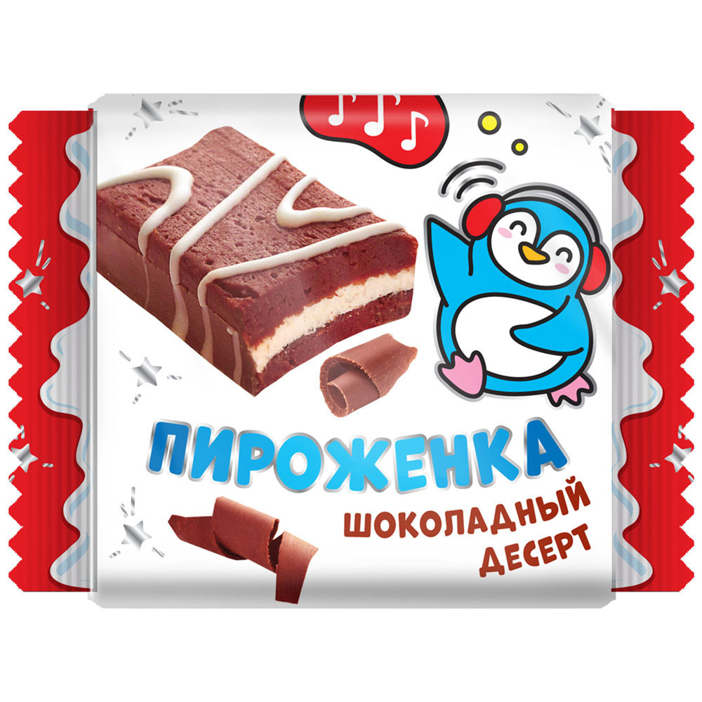 

Пирожное Дымка Пироженка шоколадный десерт 100 г
