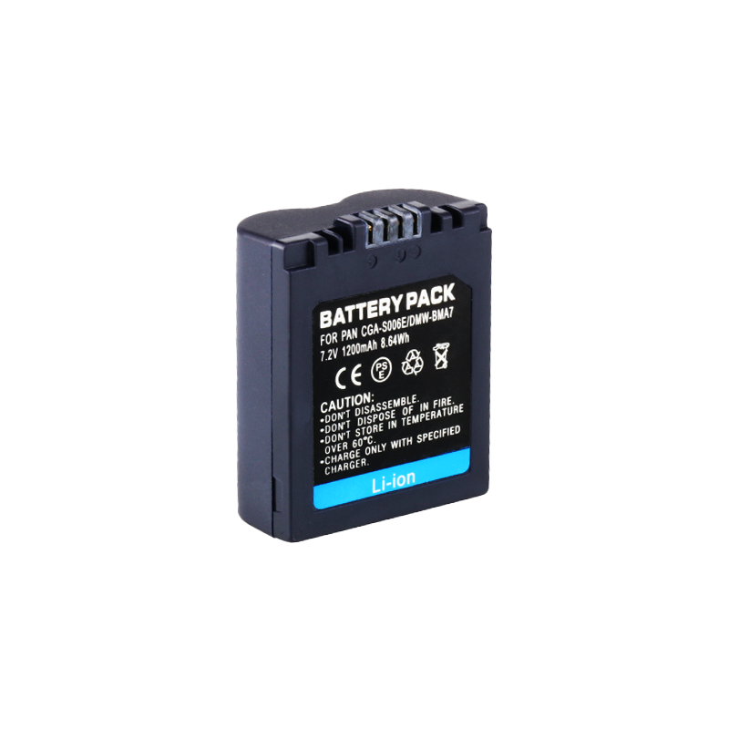 Аккумулятор Jinnet CGA-S006E для Panasonic 1200 mAh