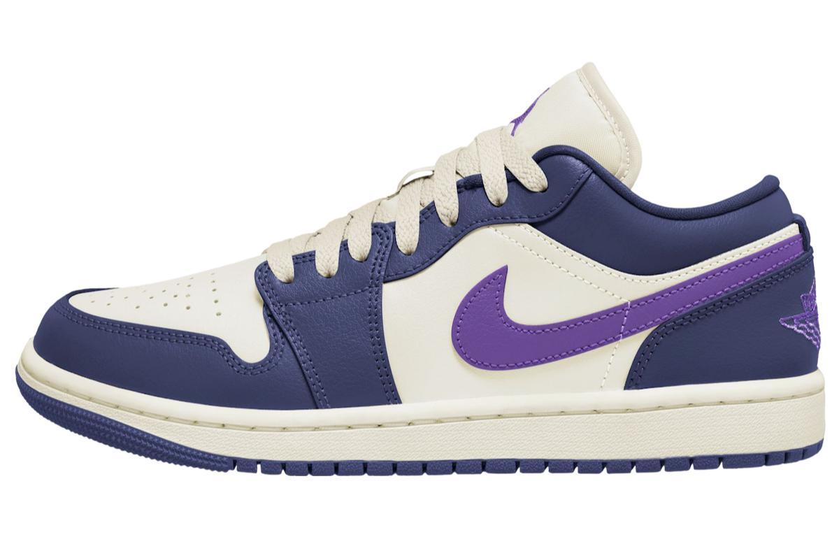

Кеды унисекс Jordan Air Jordan 1 Low синие 44.5 EU, Синий, Air Jordan 1 Low