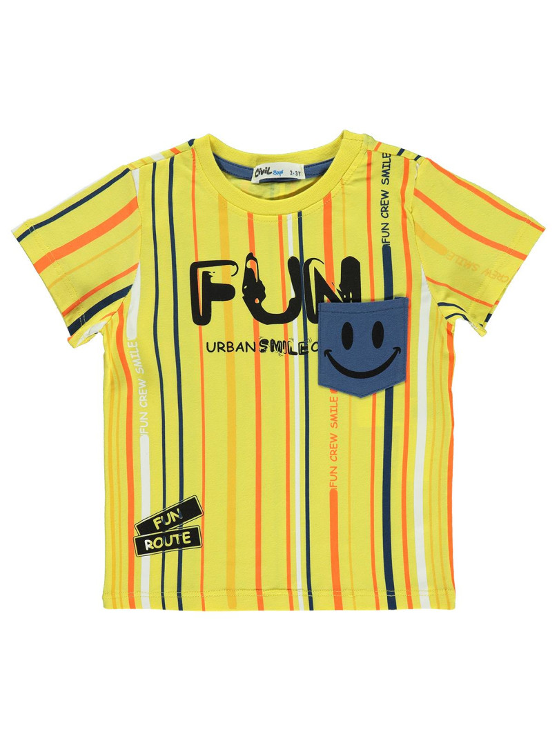 

Футболка Civil Boys 18959421Y21-1 желтый 24-36 мес (доставка из-за рубежа), 18959421Y21-1