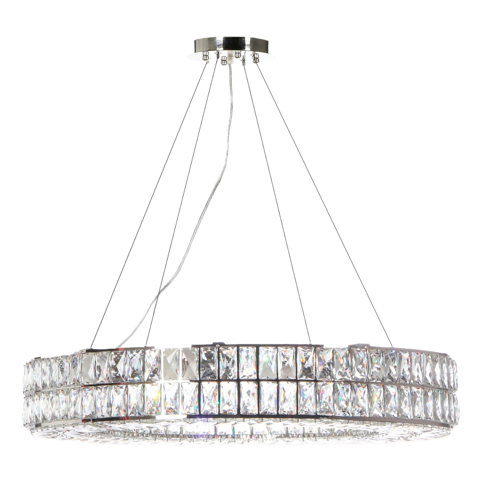 

Люстра Zoyi Crystal ZY-8813HL-800 Е14 прозрачная