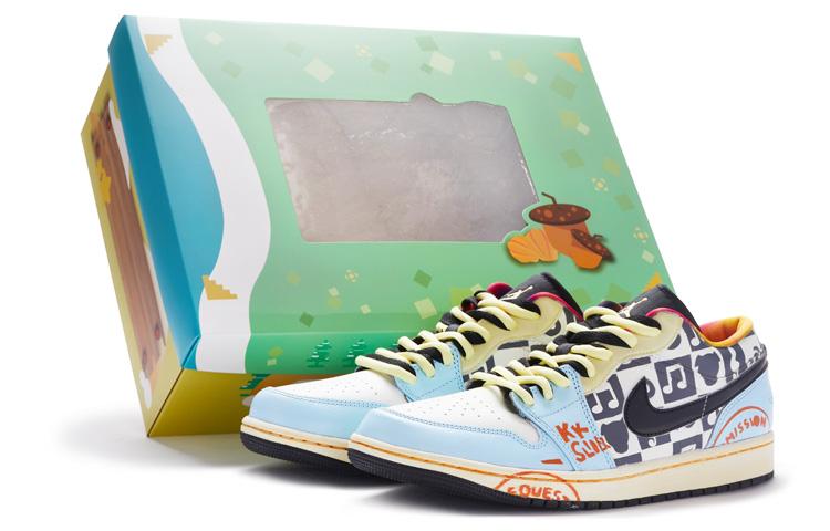 

Кеды унисекс Jordan Air Jordan 1 Low разноцветные 40.5 EU, Разноцветный, Air Jordan 1 Low