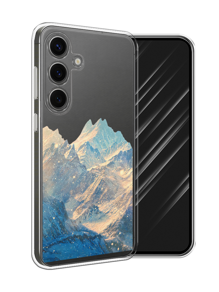 

Чехол Awog на Samsung Galaxy S25 "Горы арт 2", Серый, 2110350-1