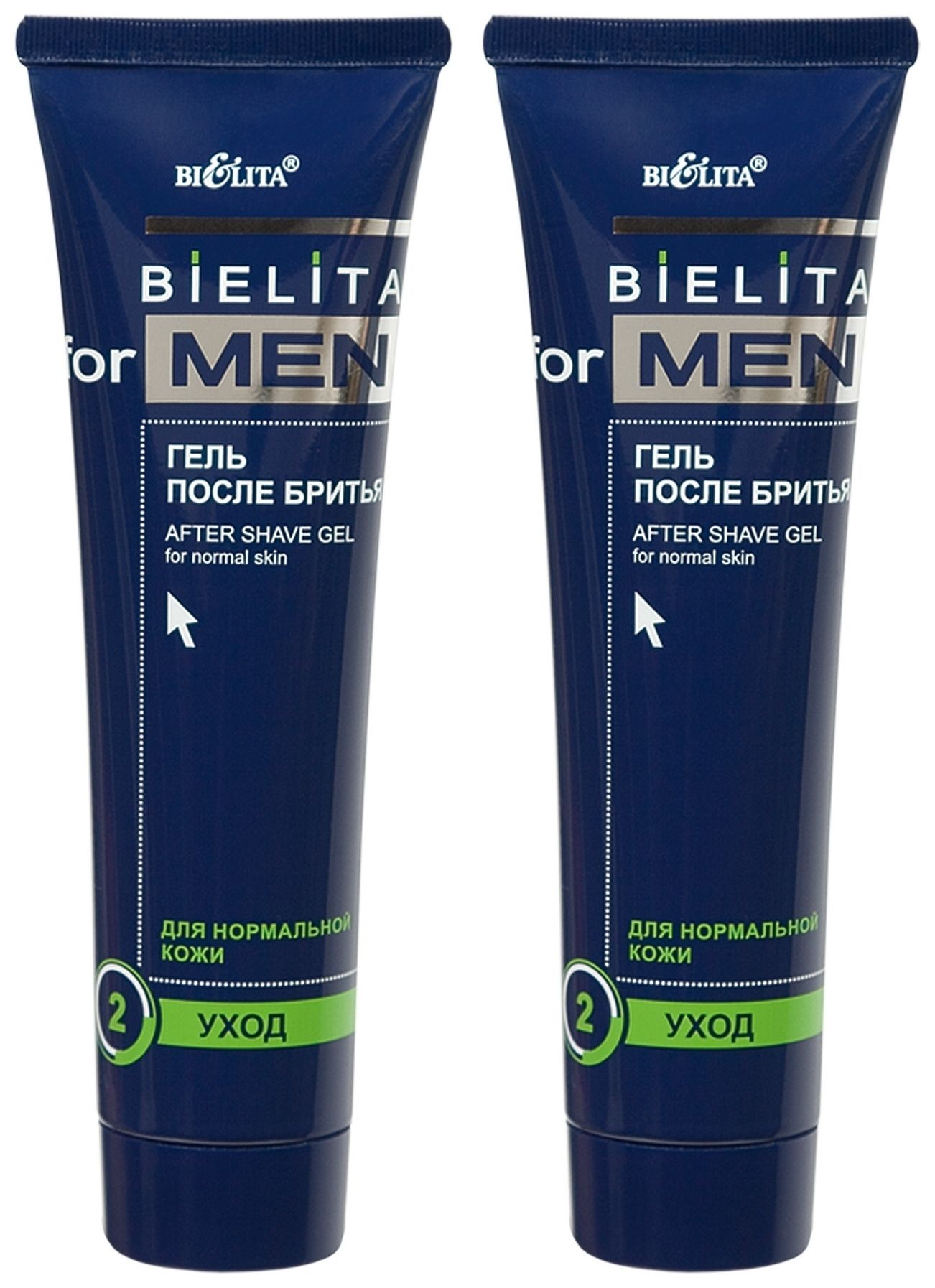 Гель мужской Белита Men после бритья, 100мл, 2шт