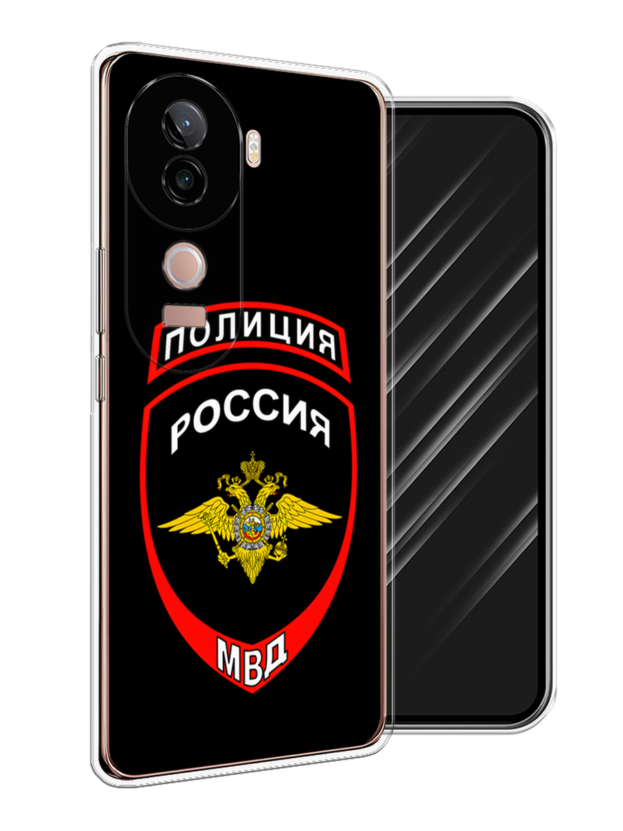 

Чехол Awog на Vivo V40e "Полиция шеврон", Черный;красный;белый, 2611950-1