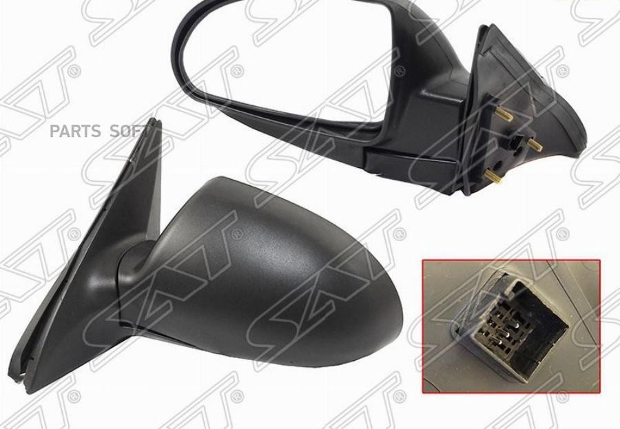

Зеркало Hyundai Elantra 06-10 Lh (Левый) Эл. Регул. Обогр. Повт. 6 Конт. Sat Арт. St-Hn2