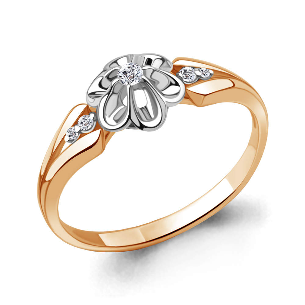 

Кольцо из золота р.  AQUAMARINE 964182к_585_кз, 964182к_585_кз