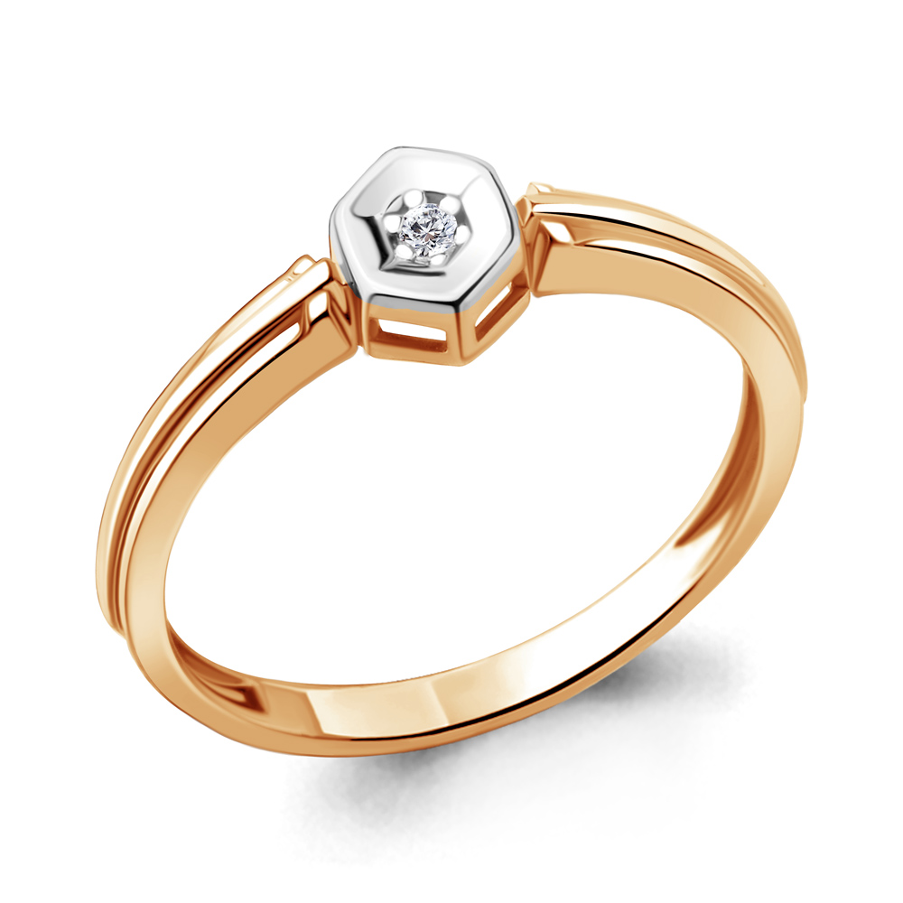 

Кольцо из золота р.  AQUAMARINE 963965к_585_кз, 963965к_585_кз