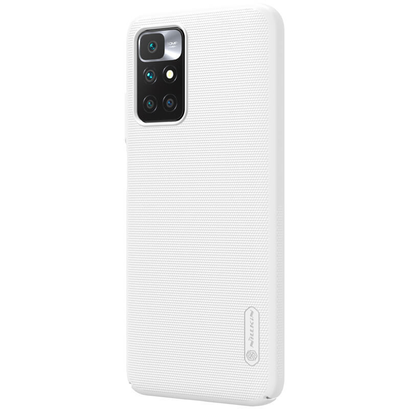 фото Накладка nillkin super frosted shield для xiaomi redmi 10 (белый)