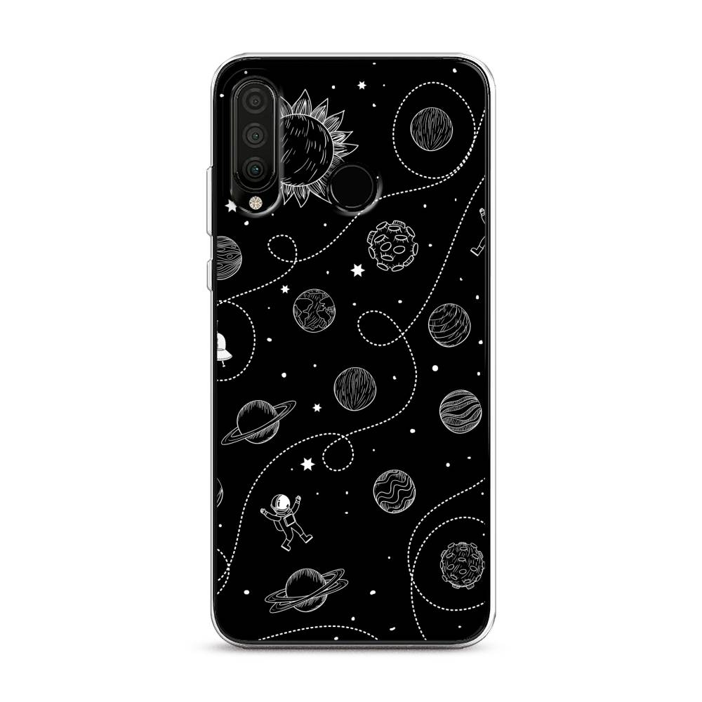 

Чехол Awog на Honor 20 Lite 2020 "В невесомости", Бежевый, 611250-4