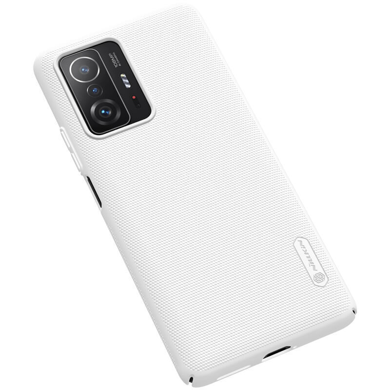 фото Накладка nillkin super frosted shield для xiaomi mi 11t (pro) (белый)