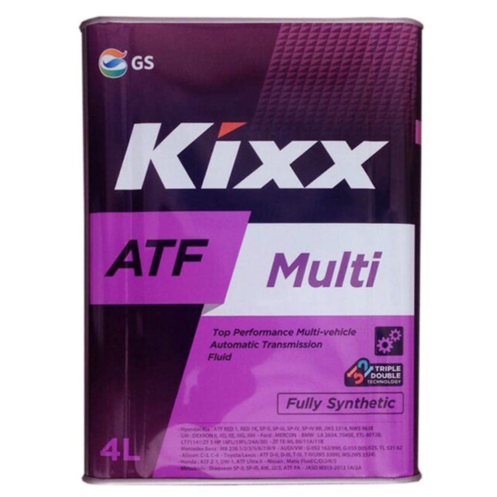 фото Трансмиссионное масло kixx atf multi plus синтетическое, 4 л l251844te1