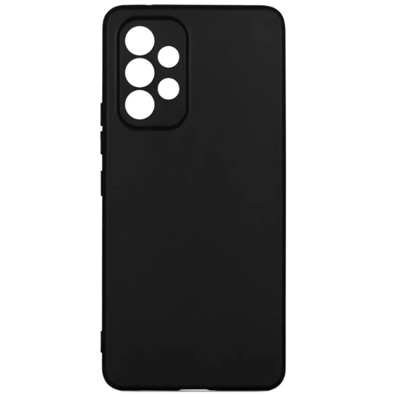 

Чехол силиконовый для Samsung Galaxy A13 (4G), микс, с защитой камеры, X-Case, черный
