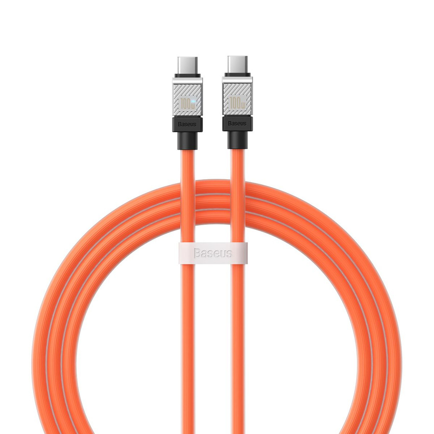 

Кабель Baseus CoolPlay Series Fast Charging Cable Type-C to Type-C 100W для смартфона, CoolPlay Series Fast Charging Cable Type-C to Type-C 100W