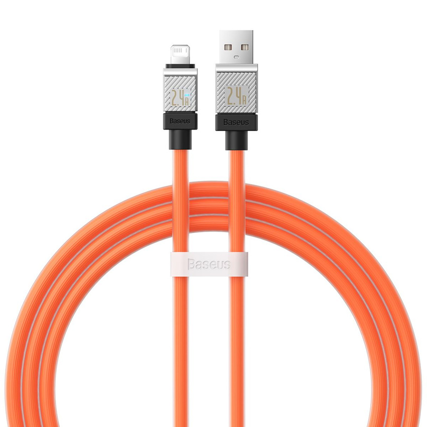 

Кабель Baseus CoolPlay Series Fast Charging Cable USB to iP 2.4A для смартфона, CoolPlay Series Fast Charging Cable USB to iP 2.4A